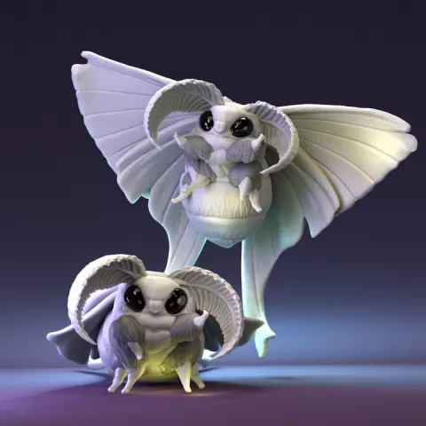 Little Moth by Pepunki Creatures