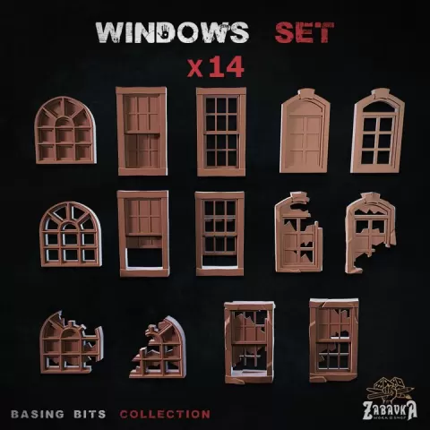 Windows - Basing Bits by Zabavka Workshop