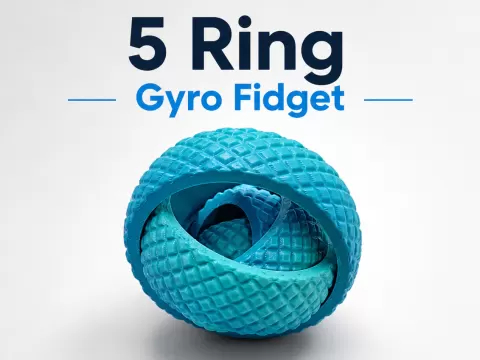 5 Ring Gyro Fidget