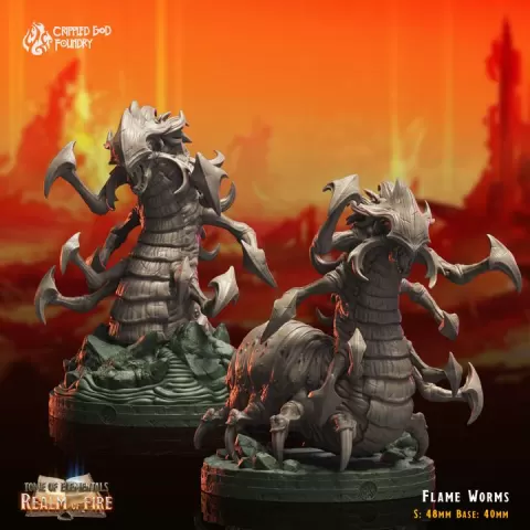 Flame Worms by Crippled God Foundry