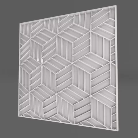 3D WALL PANEL 3DWPRAJ37