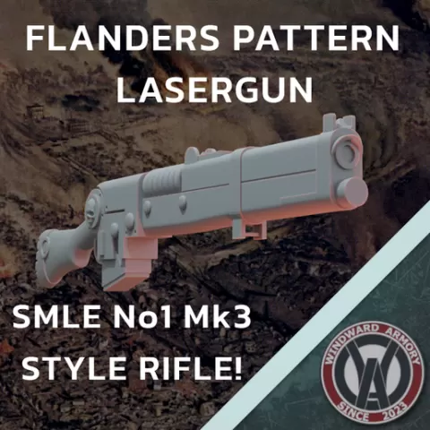 Flanders Pattern Lasergun
