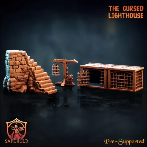 The Cursed Lighthouse: Cavernous Dungeon by Safehold