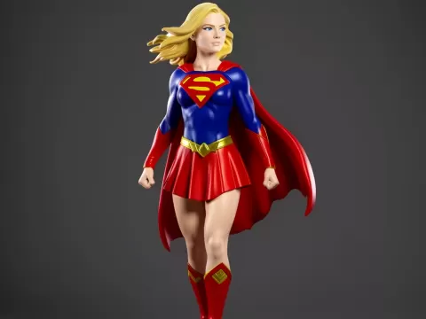 Supergirl Heroic Statue