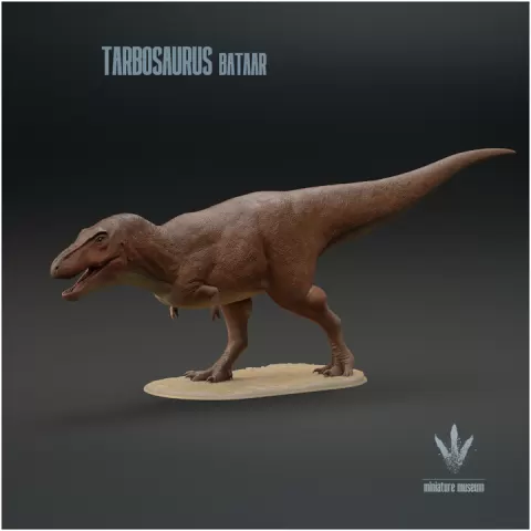 Tarbosaurus bataar : The Alarming Lizard by Miniature Museum