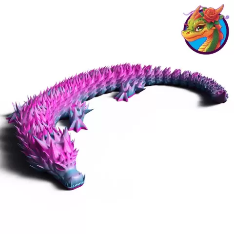 LEGENDARY FLEXI DRAGON by PinkyWings