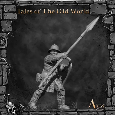 NAX010 YEOMAN SPEARMAN by Axia - Tales of the Old World