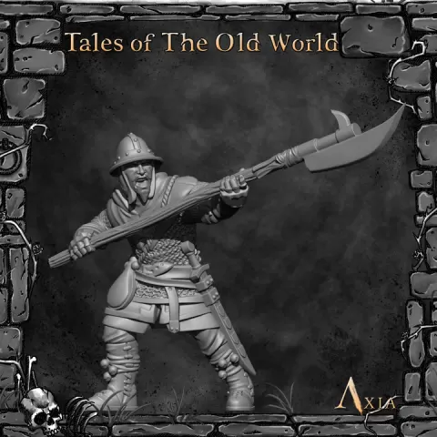 NAX009 YEOMAN POLEARM 2 by Axia - Tales of the Old World