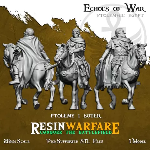 Ptolemy I Soter - Echoes of War: Aegean Lions by ResinWarfare