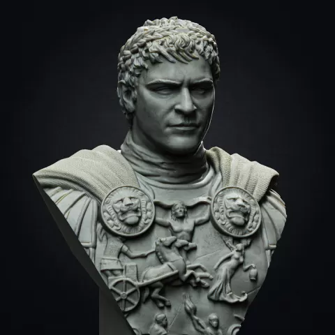 Commodus bust (Pre-Supported)