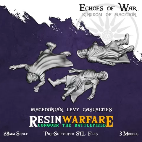 Macedonian Levy Casualties - Echoes of War: Aegean Lions by ResinWarfare