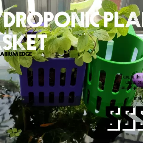 Hydroponic Plant Basket by MING