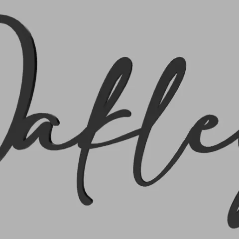 First name Oakley