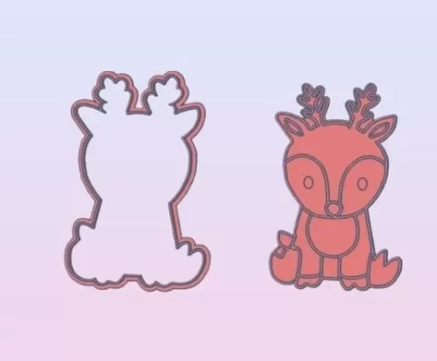 DEER DEER STAMP STAMP STAMP CUTTERS COOKIE CUTTERS COOKIE CUTTERS COOKIES COOKIES CUTTERS COOKIES