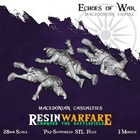 Macedonian Casualties - Echoes of War: Aegean Lions by ResinWarfare