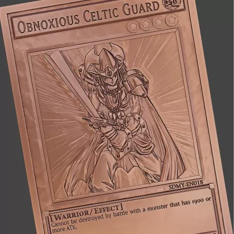 obnoxious celtic guard - yu-gioh! - Wsonuchiha3D
