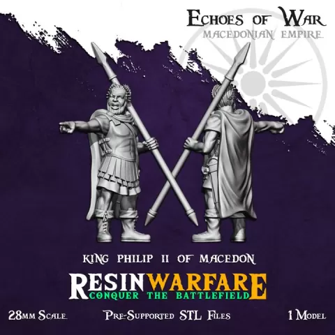 King Philip II of Macedon - Echoes of War: Aegean Lions by ResinWarfare