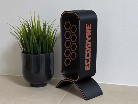 Headphone Stand POD - Customizable Text