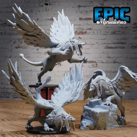 Anubis Beast Set / Ancient Egyptian Deity / God of Death / Canine Humanoid Hybrid / Pyramid Guard / Undead Fighter / Desert Ruler / Sand Encounter by Epic-Miniatures