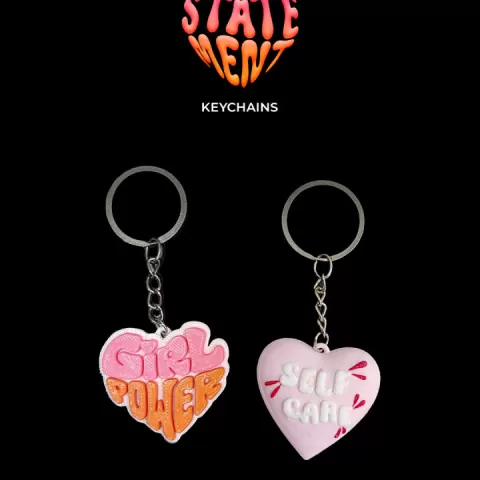 Statement Keychains by Stlflix