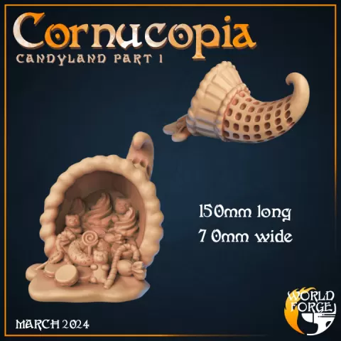Dessert Cornucopia by Embernell Studio
