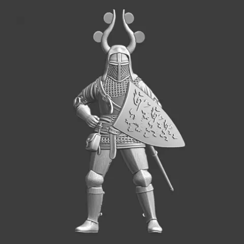 Valdemar the Victorious (Danish: Valdemar Sejr) by Northern Crusades Miniatures