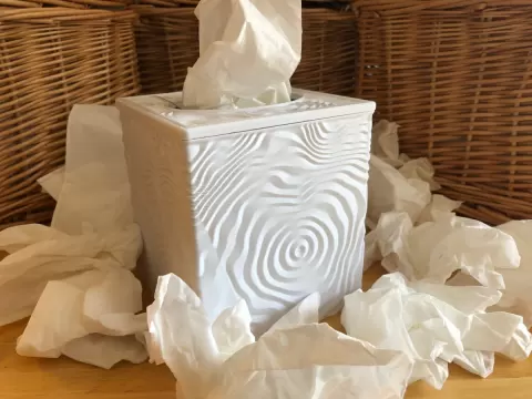 Ripple Tissue Boxes