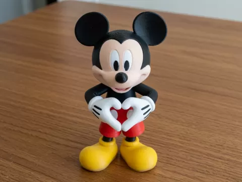 Mickey Mouse Heart Figure | Disney