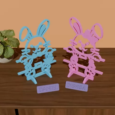 Easter Egg Name Frame