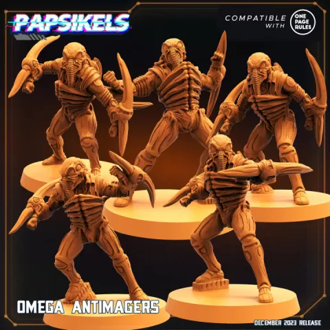 OMEGA ANTIMAGERS by PAPSIKELS MINIATURES