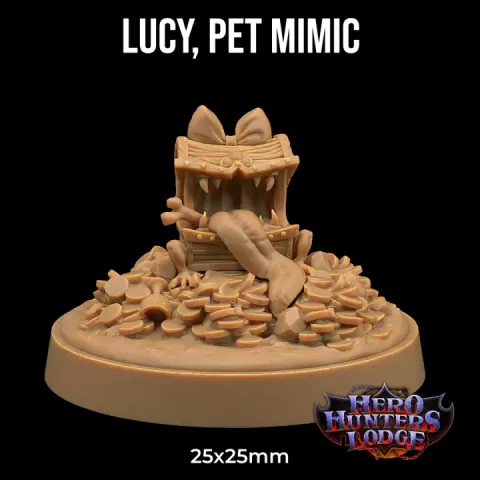 Lucy, Pet Mimic | PRESUPPORTED | Hero Hunters Lodge by The Dragon Trappers Lodge