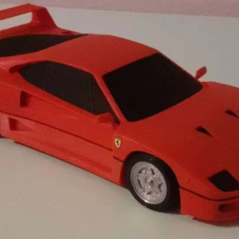FERRARI F40 - Fully 3D Printable without paint