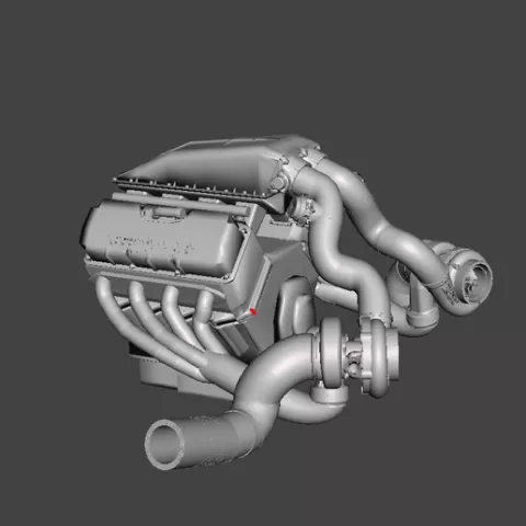 Proline 481X Engine 1:24 scale.