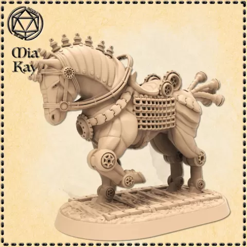 Steampunk Work Horse by M3DM