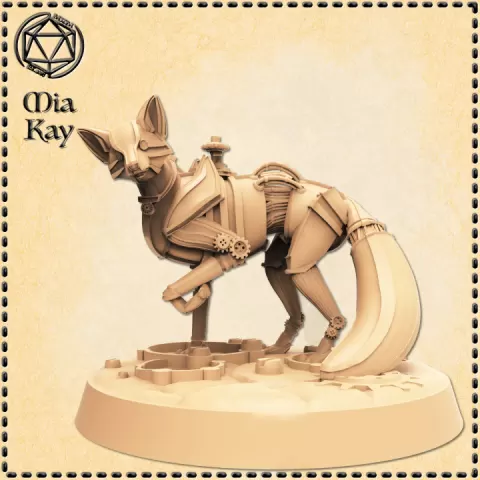 Clockwork Fox by M3DM