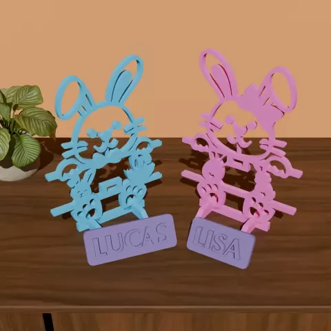 Easter Egg Name Frame