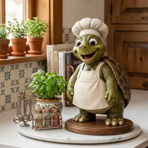 Chef Turtle STL File