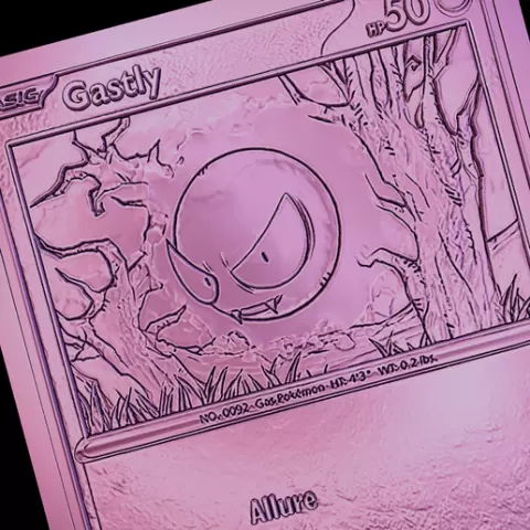 Gastly Pokemon Card