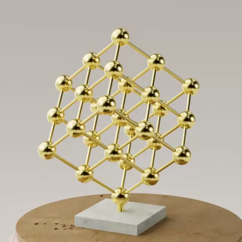 Sculpture - cube