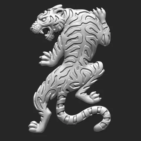 Climbing Tiger