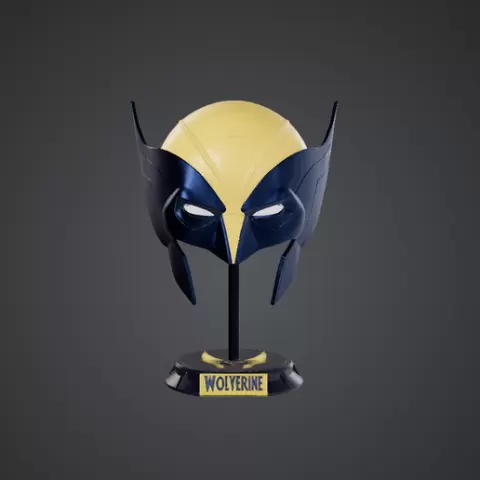 wolverine mask 3d model