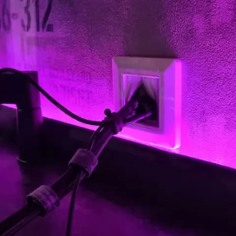 Led countertop edge