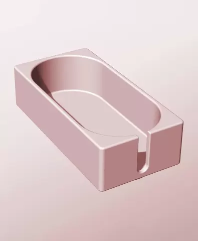CX68-40-SS Stackable slotted component box for creative makers