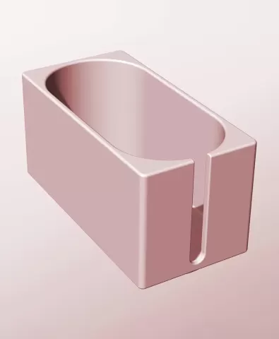 CX68-75-SS Stackable slotted component box for creative makers