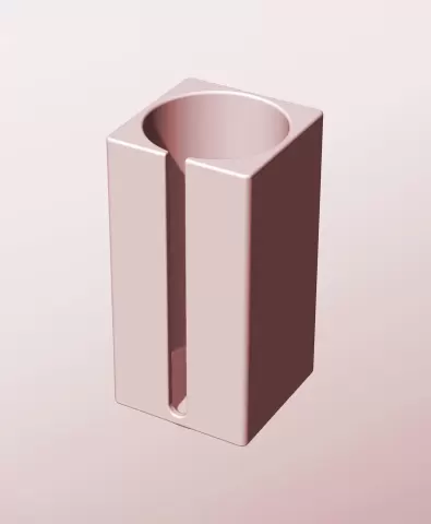CS68-150-S Slotted container modular stackable module bin box