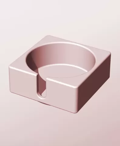 CS68-30-S Stackable slotted bin box module for creative decor