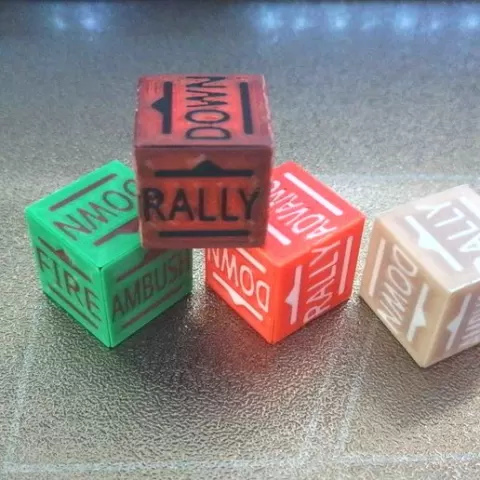 War game order dice