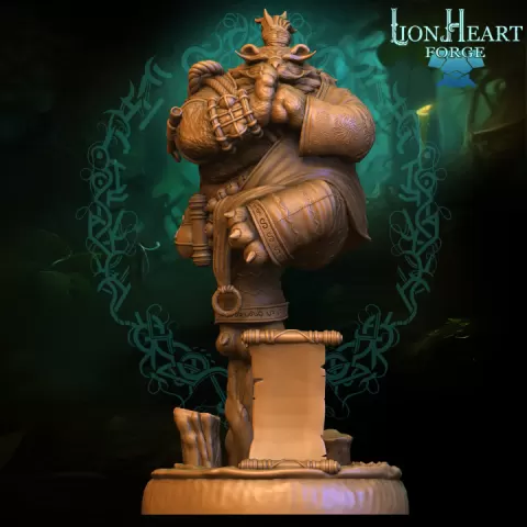 Panda (Monk) by Lion Heart Forge