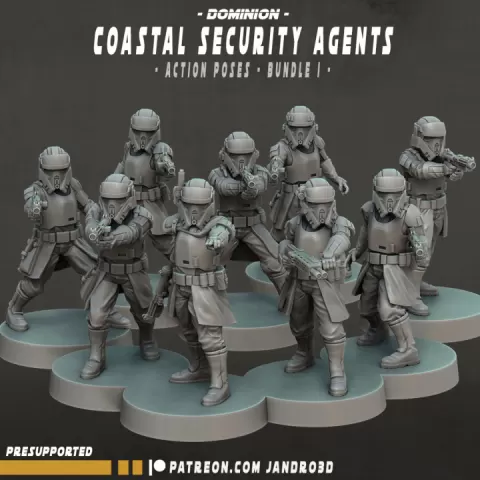 Coastal Security Agents by Jandro Marquez