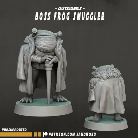 Bosss -Smuggler Frog by Jandro Marquez